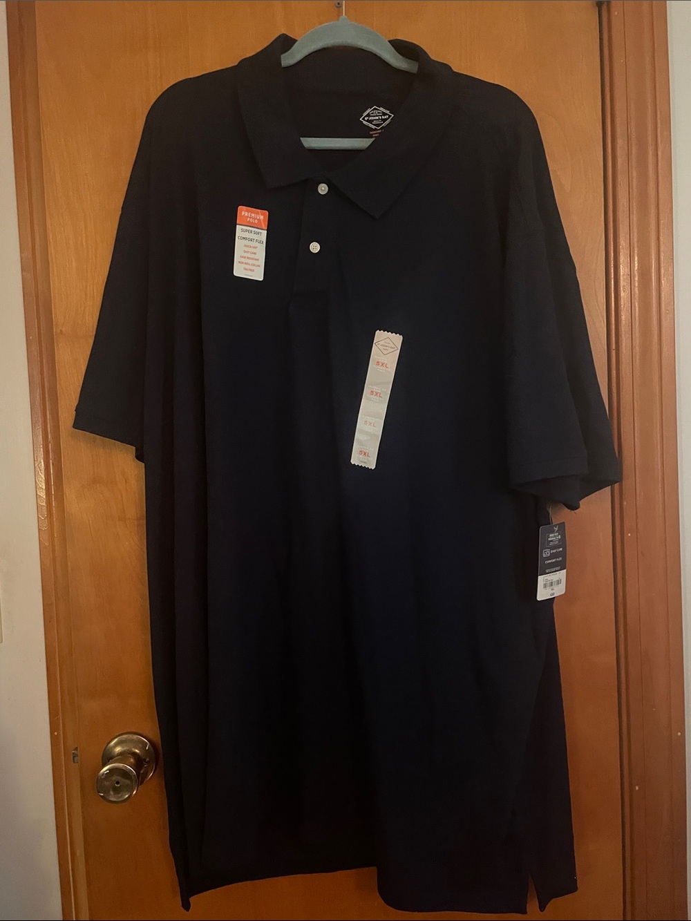 St. John's Bay Men's Navy Polo Shirt